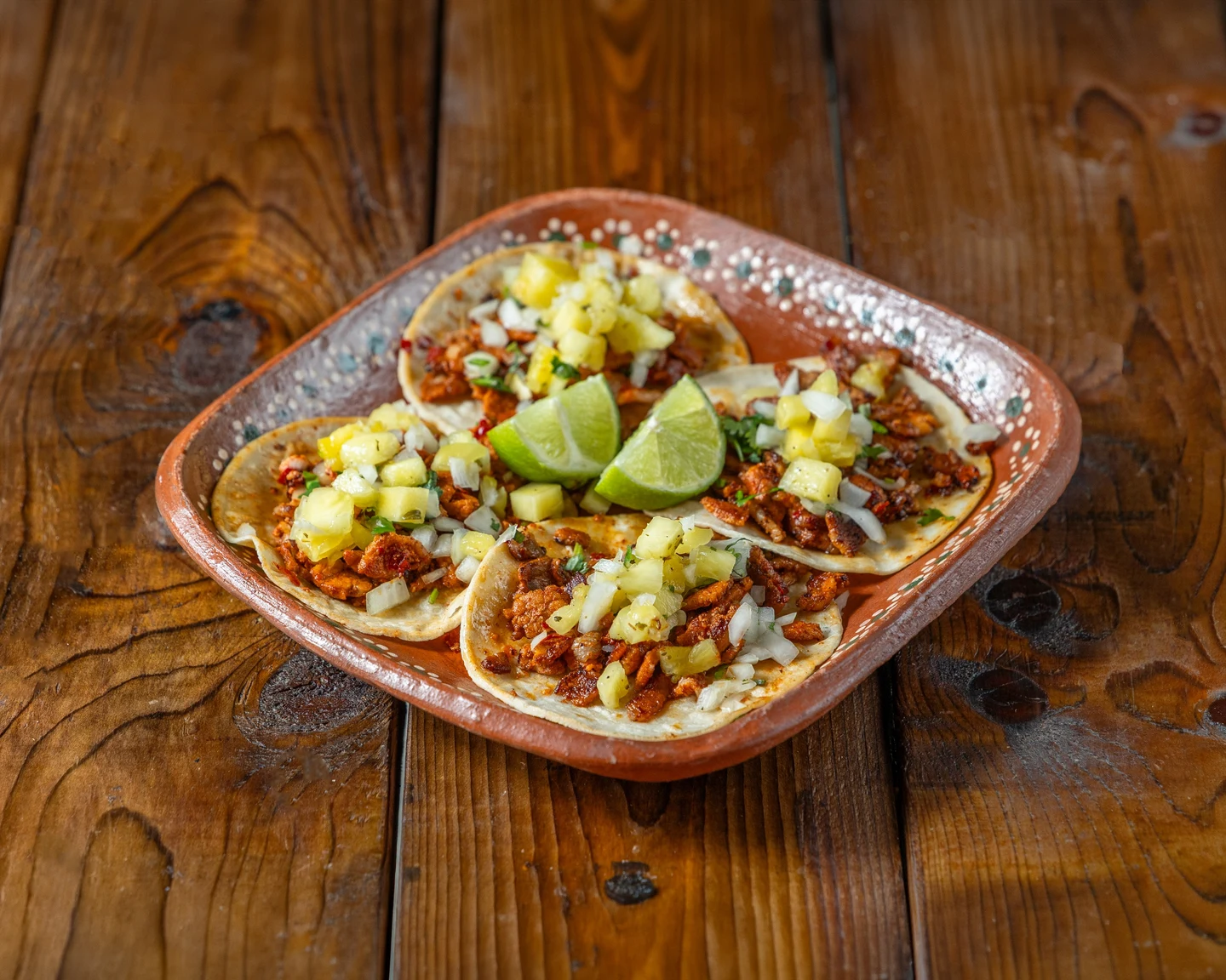 Tacos al pastor de Cielo Rojo